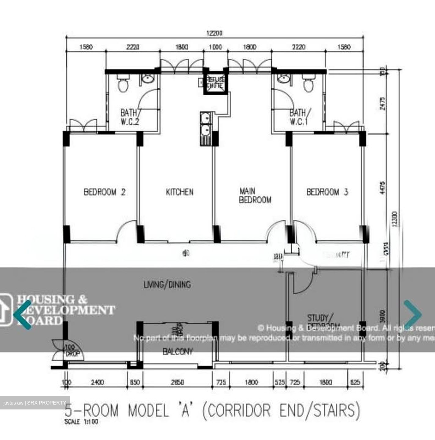 Blk 412 Sun Plaza View (Tampines), HDB 5 Rooms #550090601
